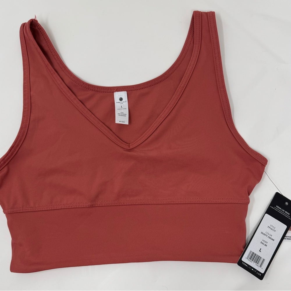 Yogalicious‎ Dusty Cedar Sports Bra
